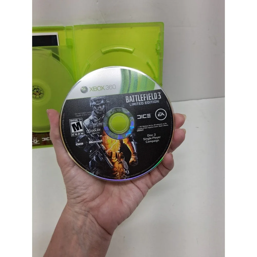 Battlefield 3 Limited Edition Xbox 360 Microsoft EA DICE Back to Karkand NTSC